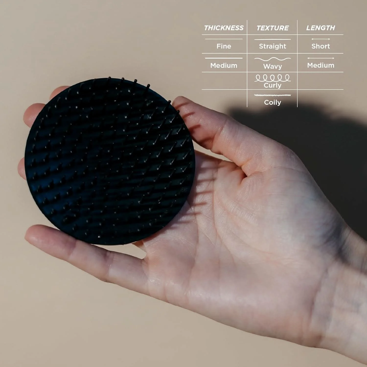 Denman D6 The Shower Brush Black - Image 8