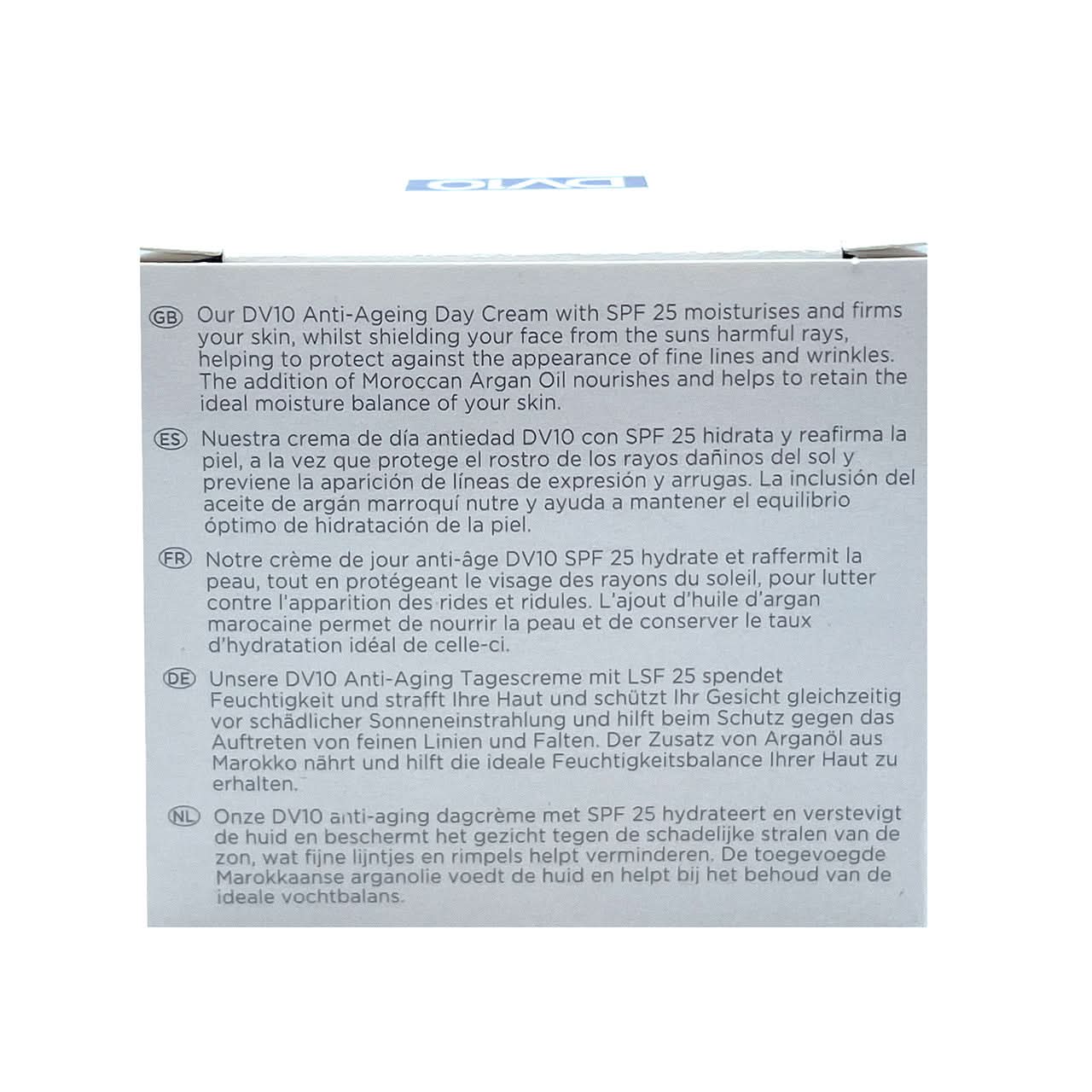 DermaV10 Anti-Ageing Day Cream with SPF25 50ml - Image 2