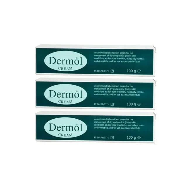 Dermol Cream 100g x 3