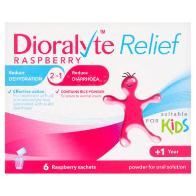 Dioralyte Relief Sachets Raspberry 6 Sachets