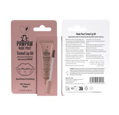 Dr.PAWPAW Nude Pout Tinted Lip Oil 8ml - Image 3