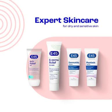 E45 Eczema Relief Emollient Cream to Soothe Dry Skin 60ml - Image 5