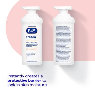 E45 Moisturiser Cream Moisturiser Pump 500g - Image 3