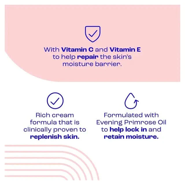 E45 Rich 24h Body Cream Moisturiser Pump 400ml - Image 2