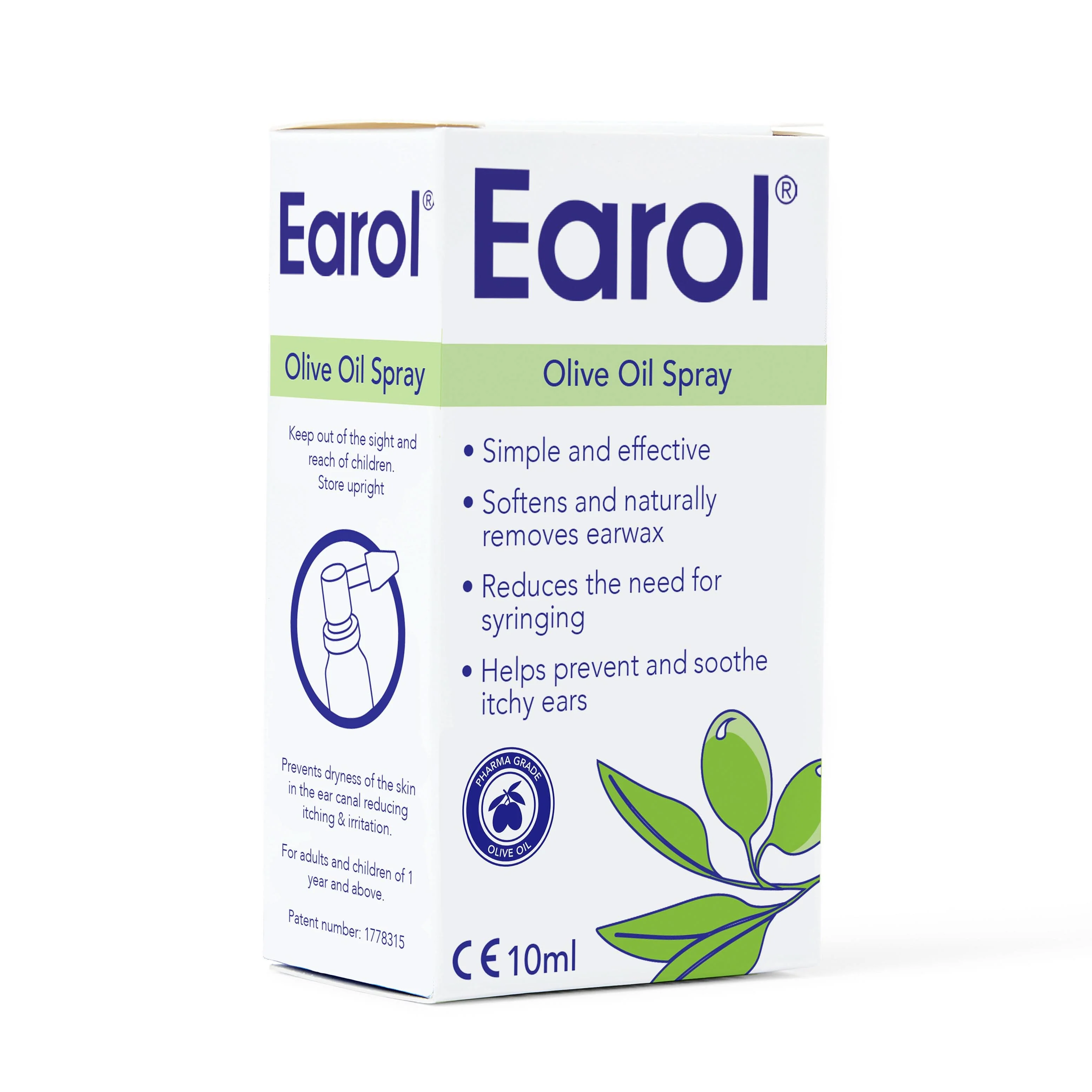Earol Olive Oil Spray 10ml