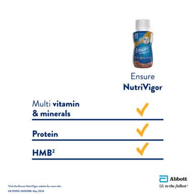Ensure NutriVigor Ready To Drink Nutritonal Shake Chocolate Flavour 220ml x 12 - Image 9
