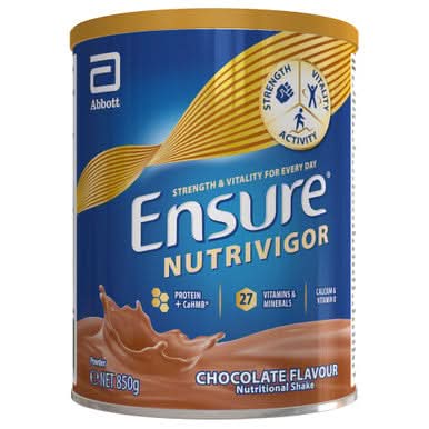 Ensure NutriVigor Shake Chocolate Flavour 850g - Image 2