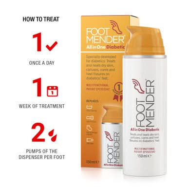 Footmender All in One Diabetic 150ml - Image 4