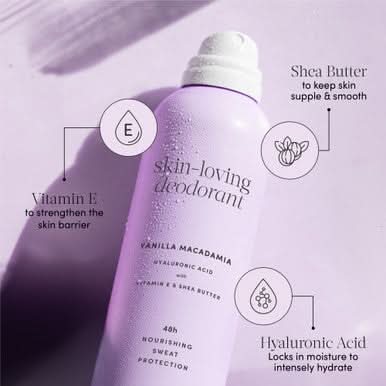 Gem Skin-Loving Deodorant Vanilla Macadamia 200ml - Image 3