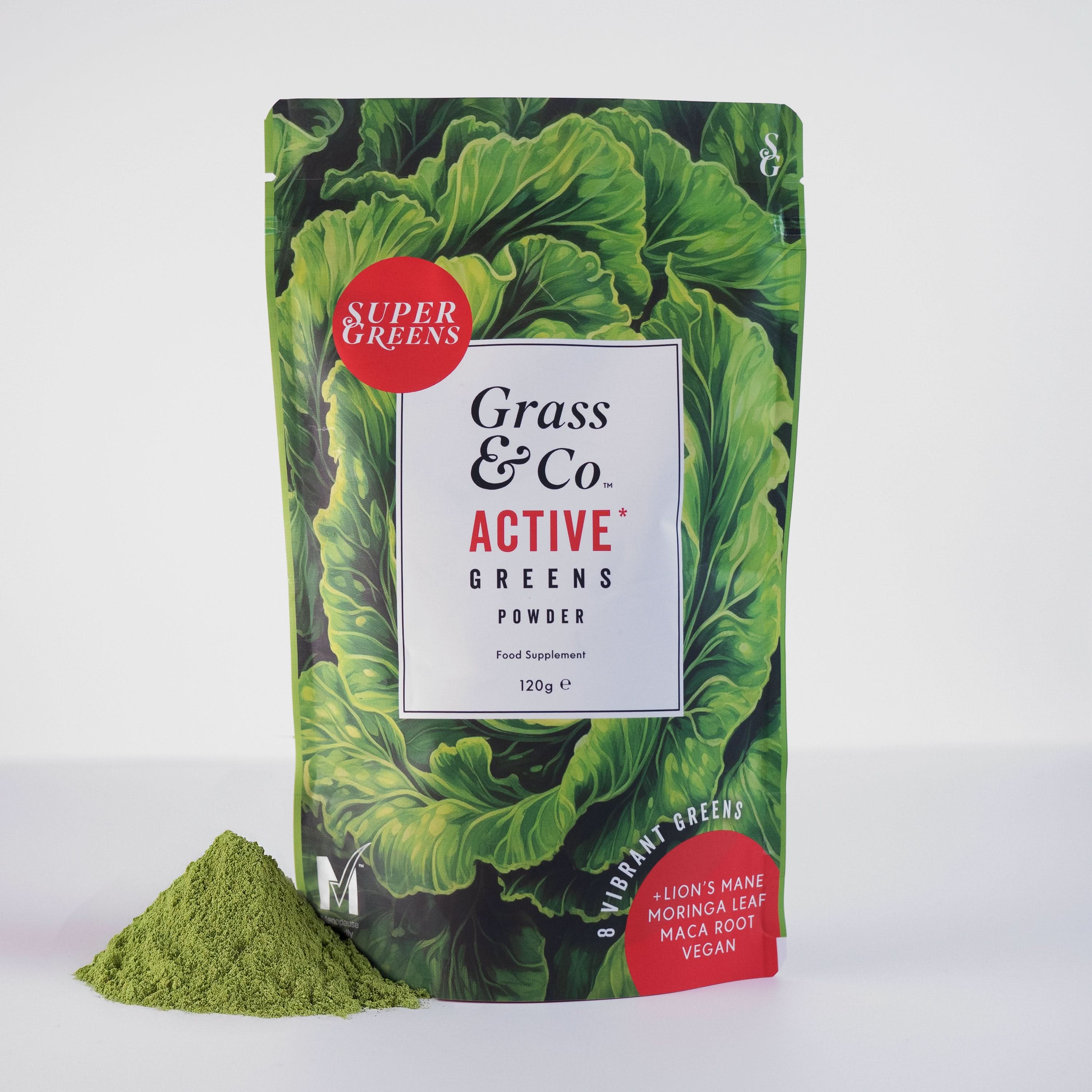 Grass & Co ACTIVE Super Greens Powder 120g - Image 7