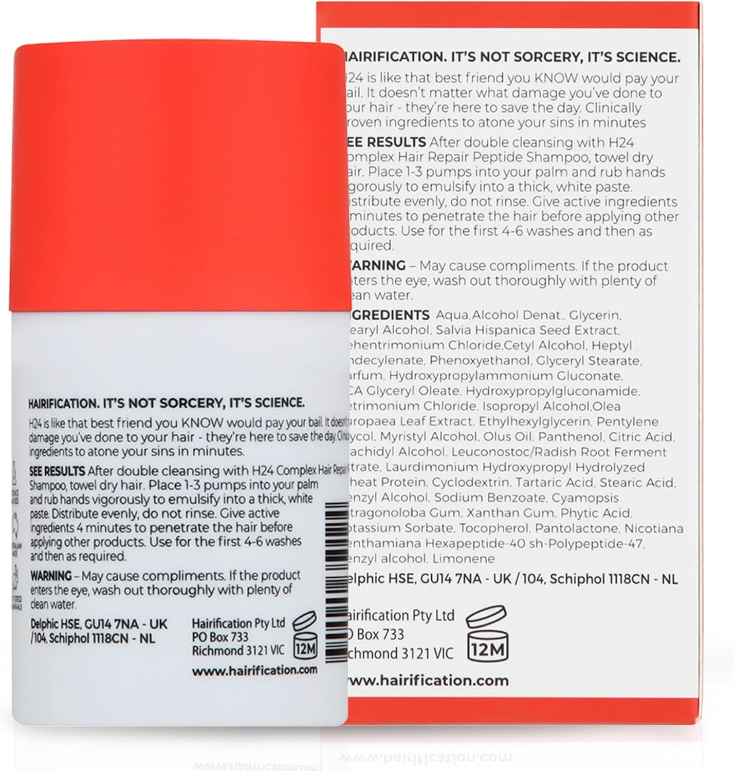 Hairification H24 Complex Leave-In Repair Mask 50ml - Image 2