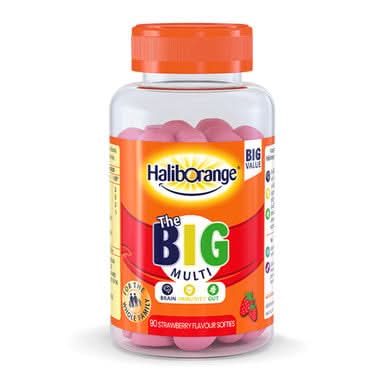Haliborange BIG Multivitamin Strawberry 90 Gummies