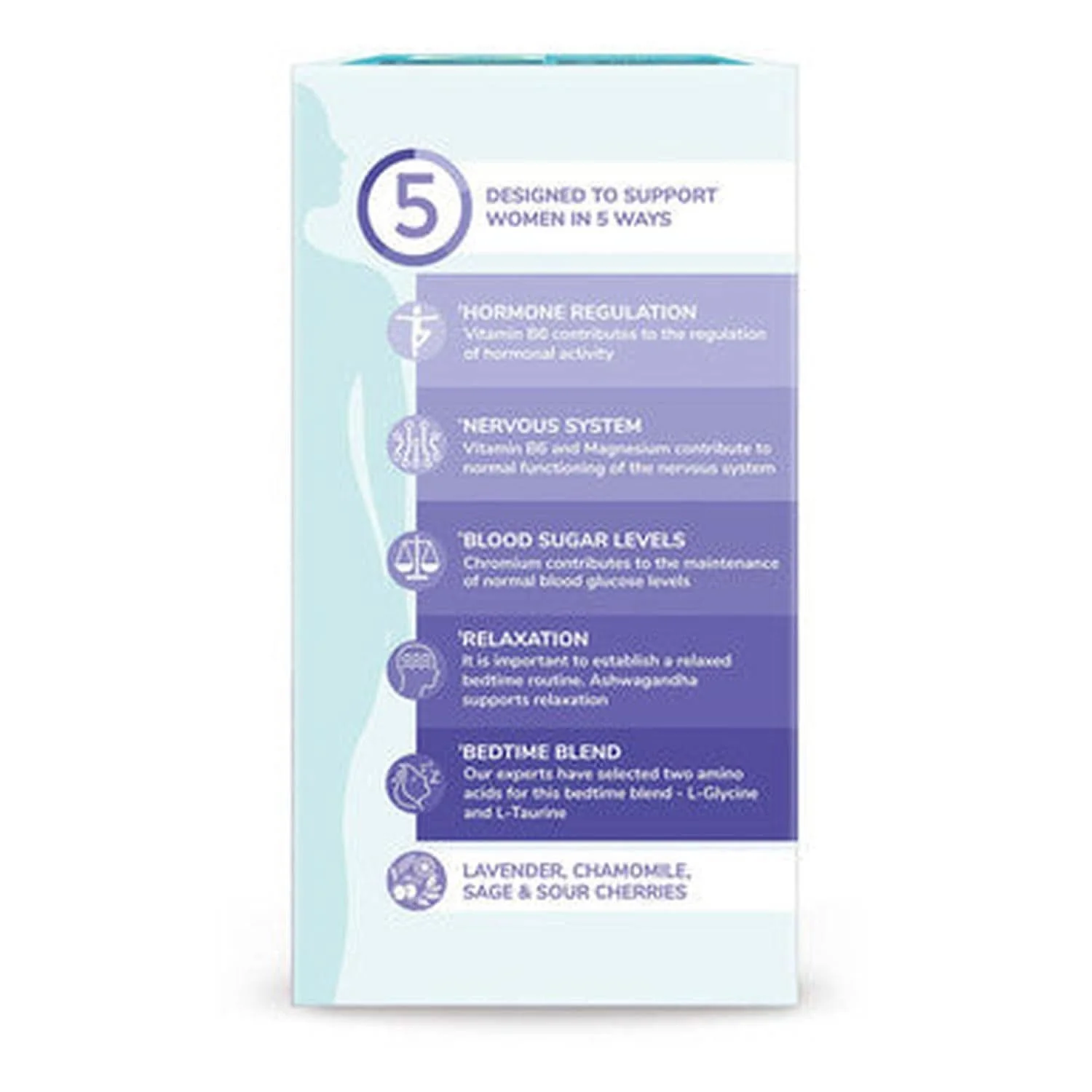 Health & Her Sleep+ Multi Nutrient Support Supplement 30 Capsules - Image 3