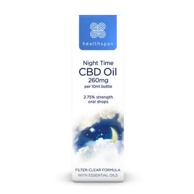 Healthspan Night Time CBD 10ml