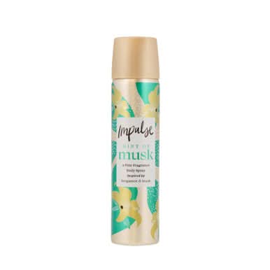 Impulse Body Spray Hint Of Musk 75ml