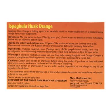 Ispaghula Husk Orange (Fybogel alternative) 30 Sachets - Image 2