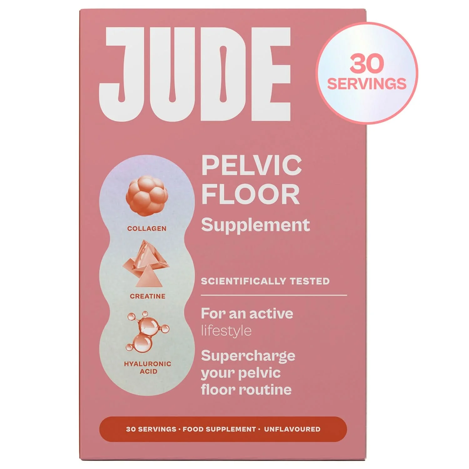 Jude Pelvic Floor Supplements 30 Servings