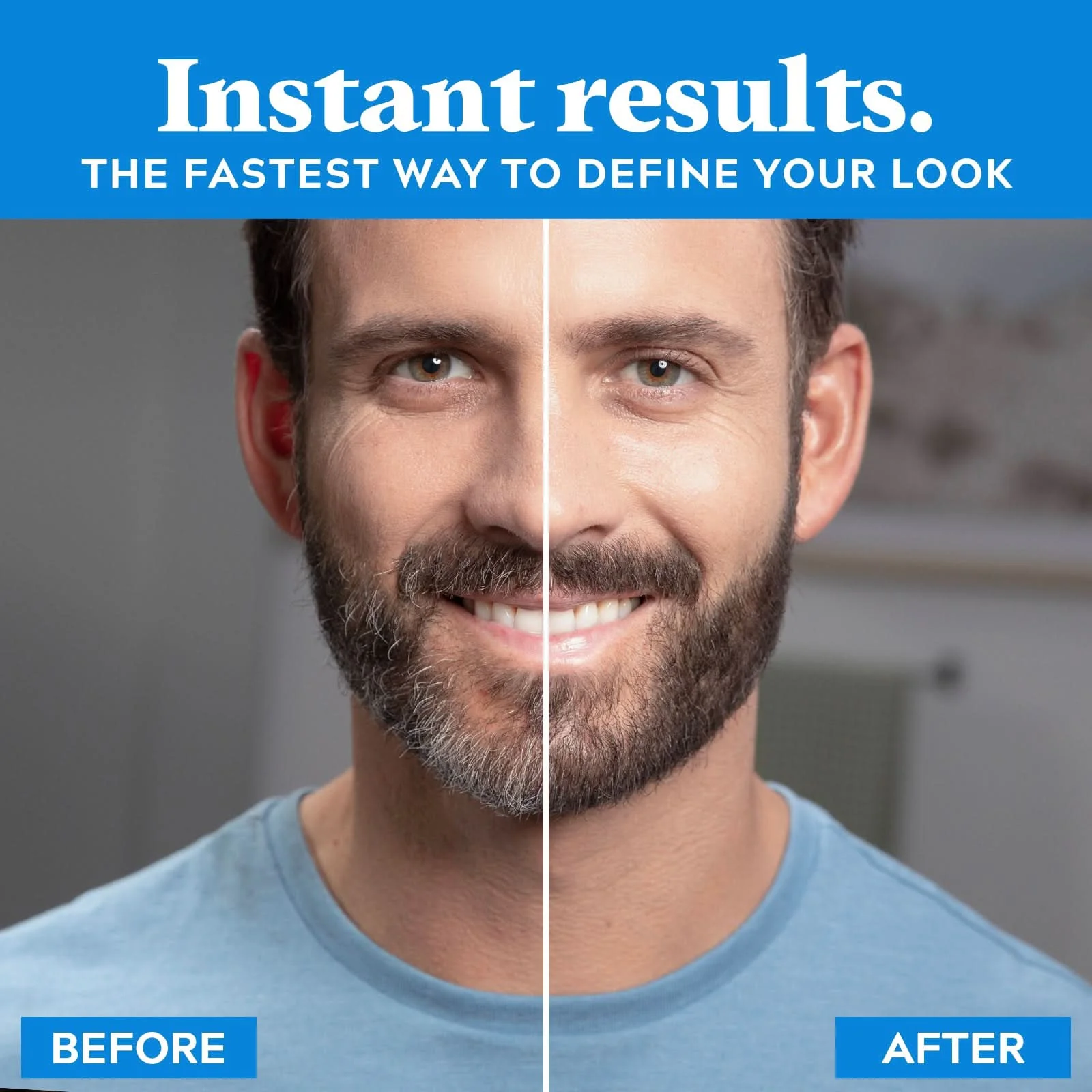 Just For Men 1-Day Beard & Brow Colour Dark Brown 9ml - Image 2