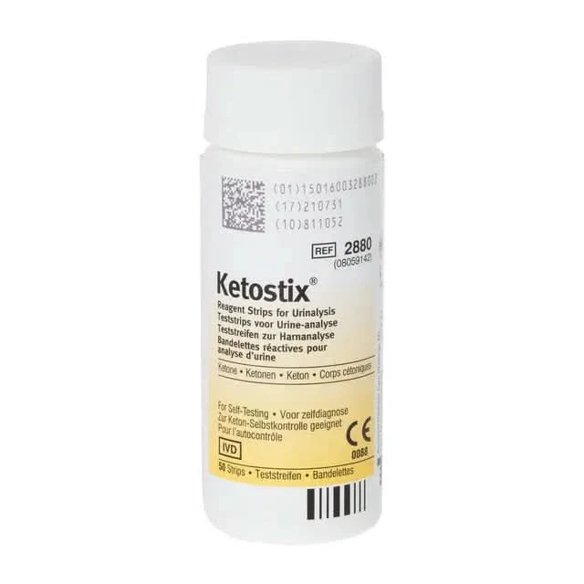 Ketostix Reagent Test Strips (Ketone) 50 Pack - Image 2