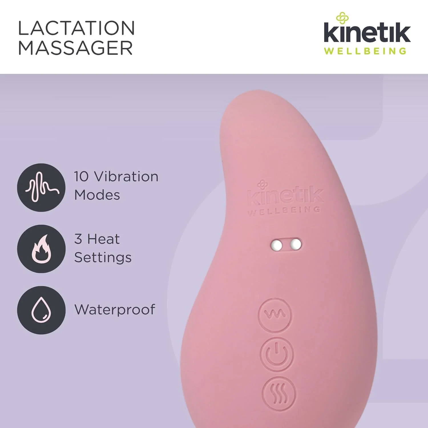 Kinetik Wellbeing Lactation Massager - Image 3