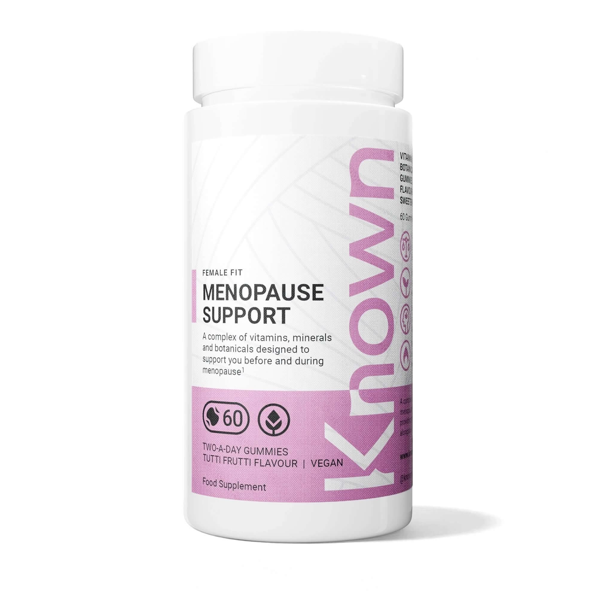 Known Nutrition Menopause Support 60 Gummies