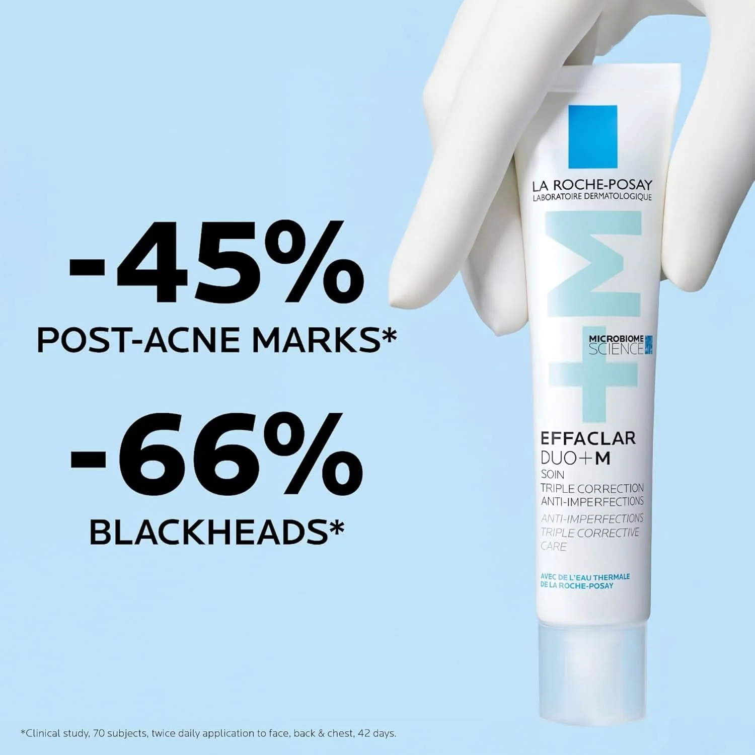 La Roche Posay Effaclar Duo+M Anti Blemish Corrective Moisturiser 40ml - Image 4