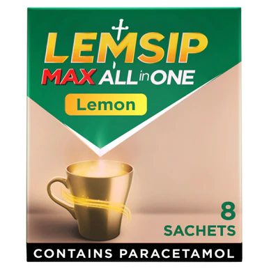 Lemsip Max All In One Lemon Sachets 8 Sachets - Image 3