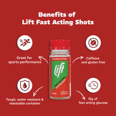 Lift Glucojuice Shot Strawberry & Lime 60ml - Image 3