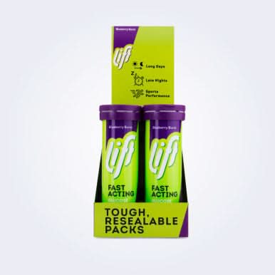Lift Glucose Chews Blueberry Tube 10 - Image 2