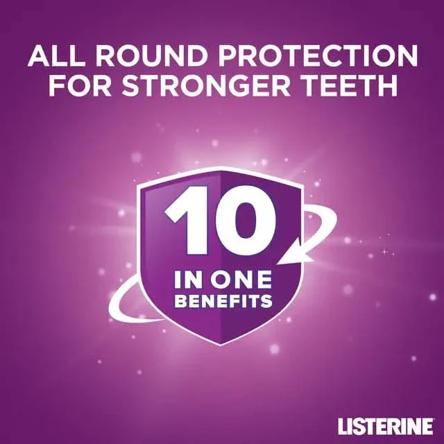 Listerine Total Care Mouthwash Clean Mint 500ml - Image 8