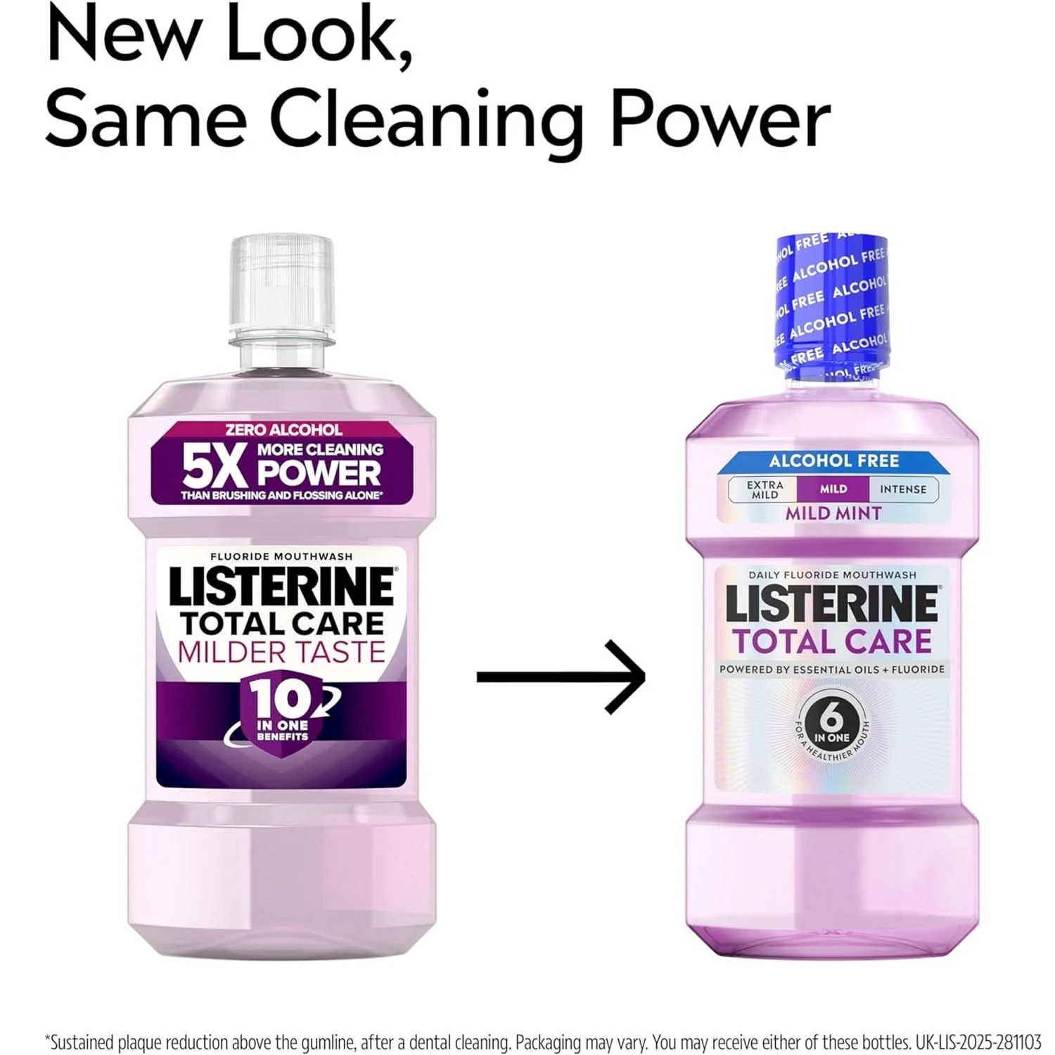 Listerine Total Care Mouthwash Clean Mint 80ml - Image 2