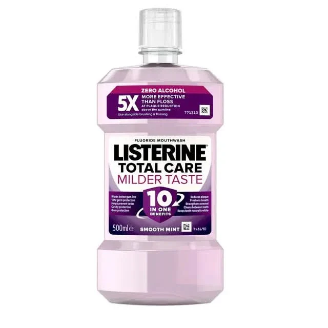 Listerine Total Care Zero Mouthwash Smooth Mint 500ml
