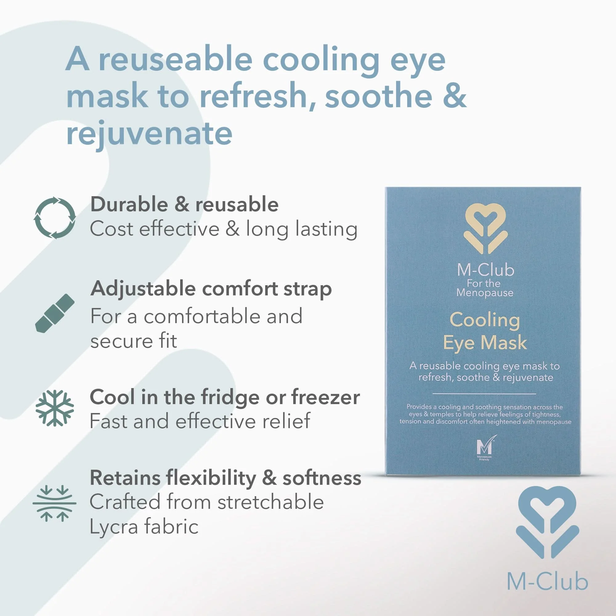 M-Club Cooling Eye Mask - Image 3