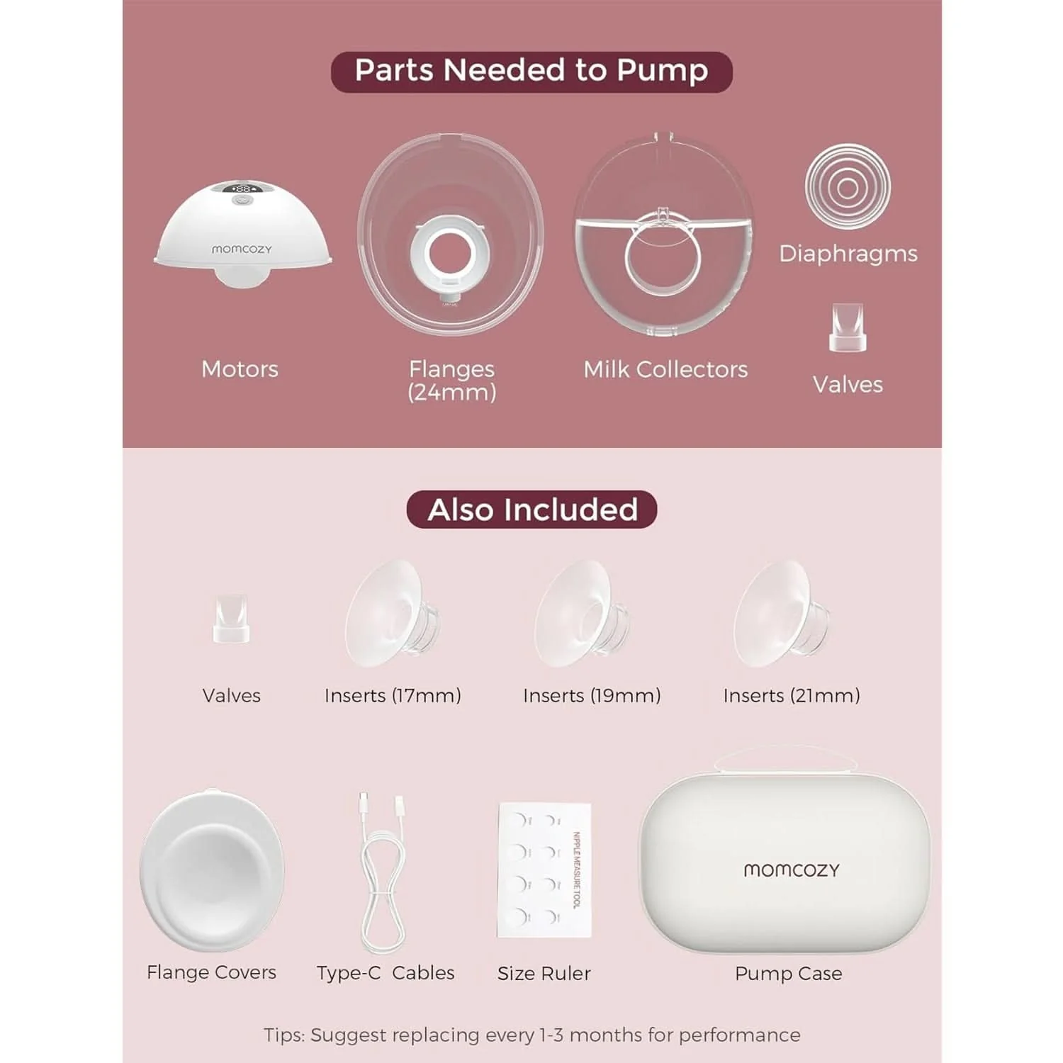 Momcozy M5 Wearable Electric Breast Pump - Image 6