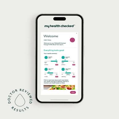 MyHealthChecked Energy Profile Blood Test - Image 5