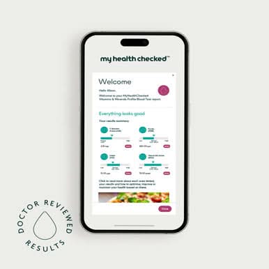 MyHealthChecked Vitamins & Minerals Profile Test - Image 5