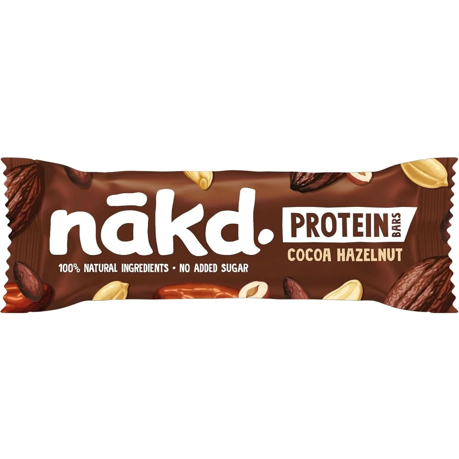 Nakd. Protein Bars Cocoa Hazelnut 16x45g - Image 2