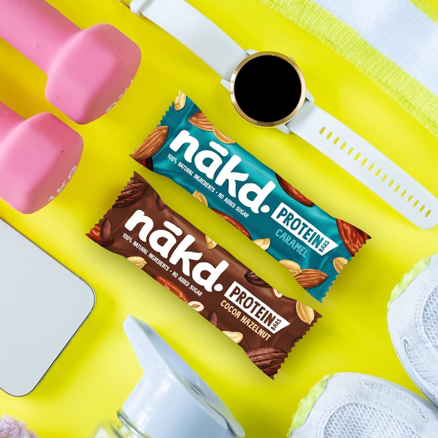 Nakd. Protein Bars Cocoa Hazelnut 16x45g - Image 5