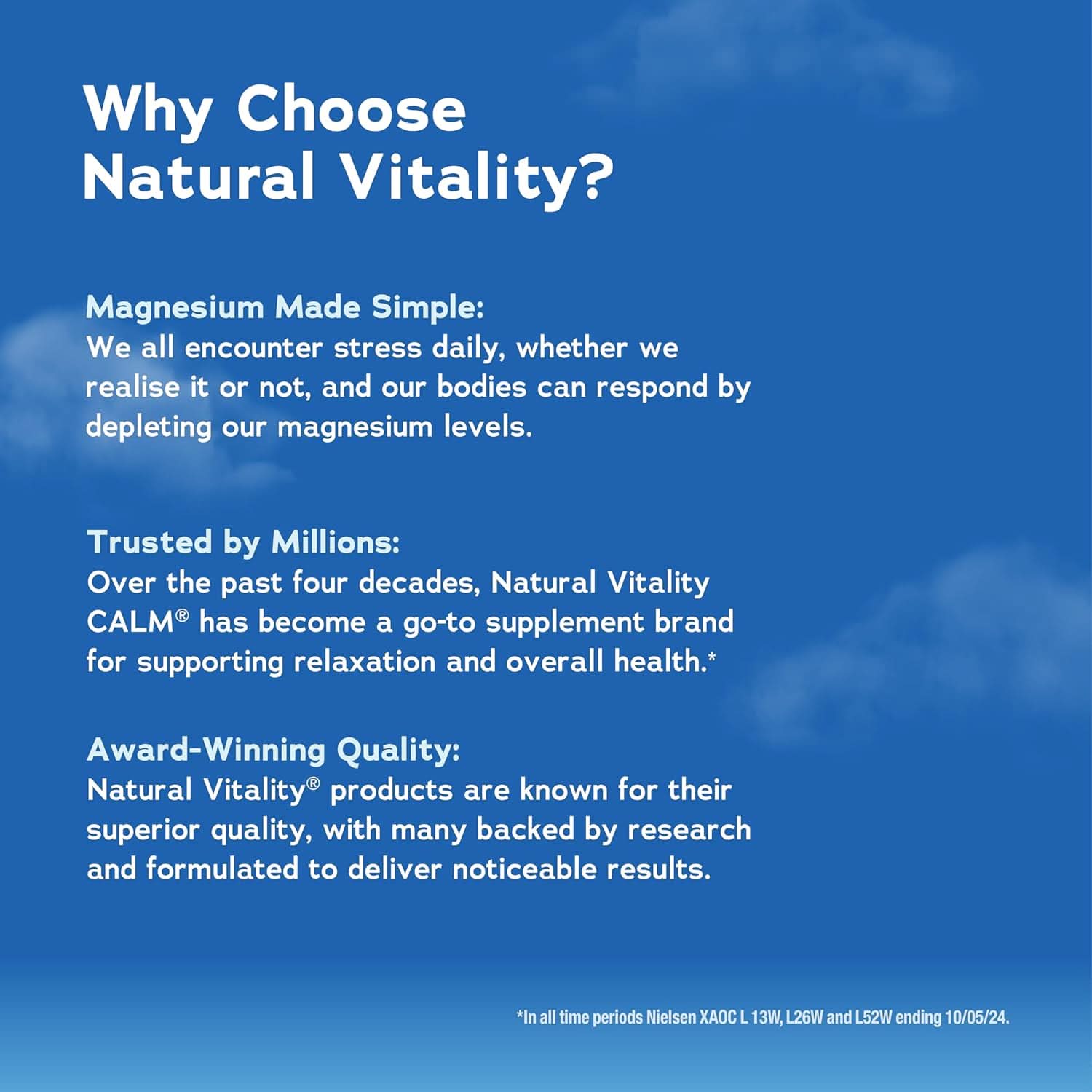 Natural Vitality Calm Magnesium 180mg 60 Vegan Gummies - Image 3