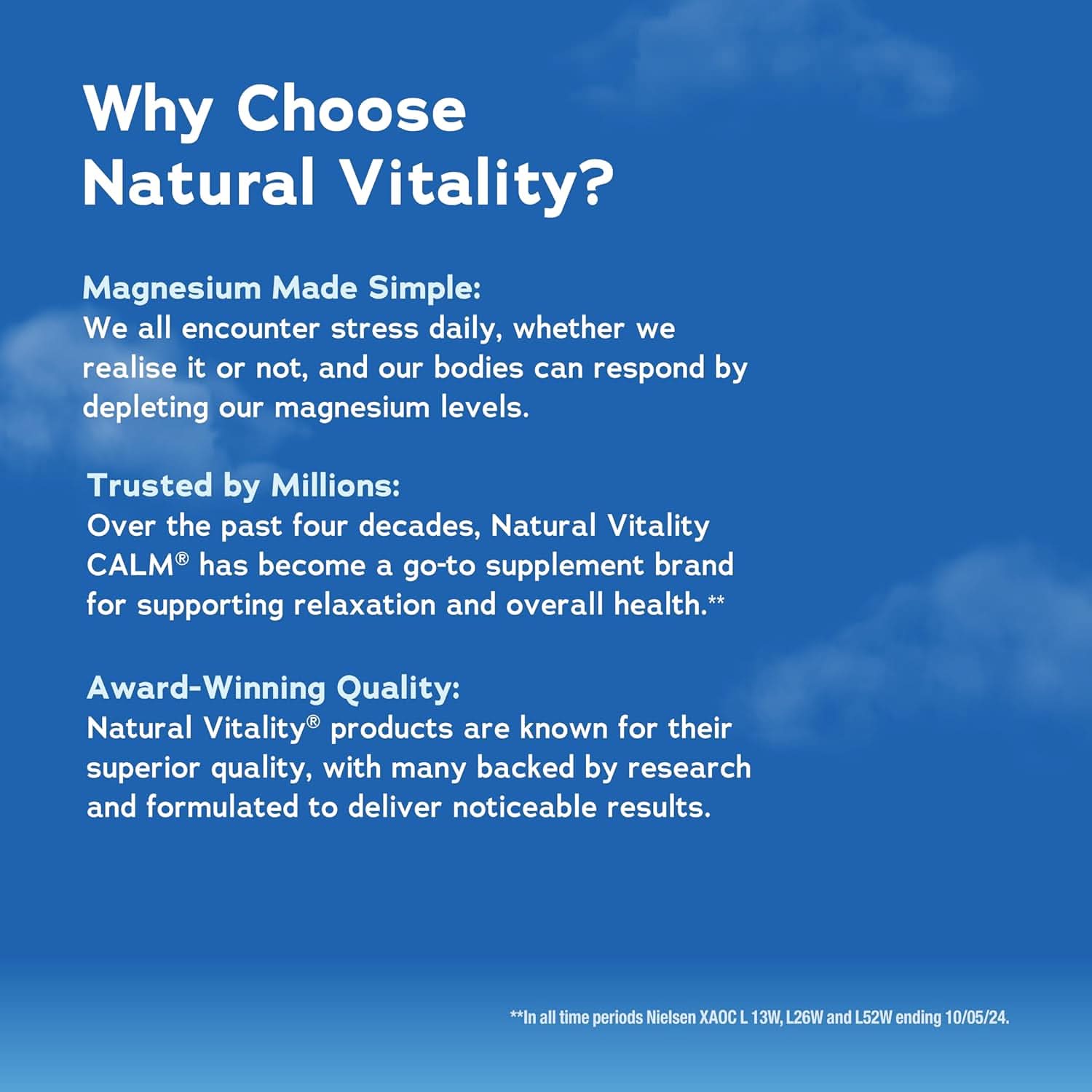 Natural Vitality Calm Relaxing Drink Mix Raspberry Lemon Flavour 400g - Image 7