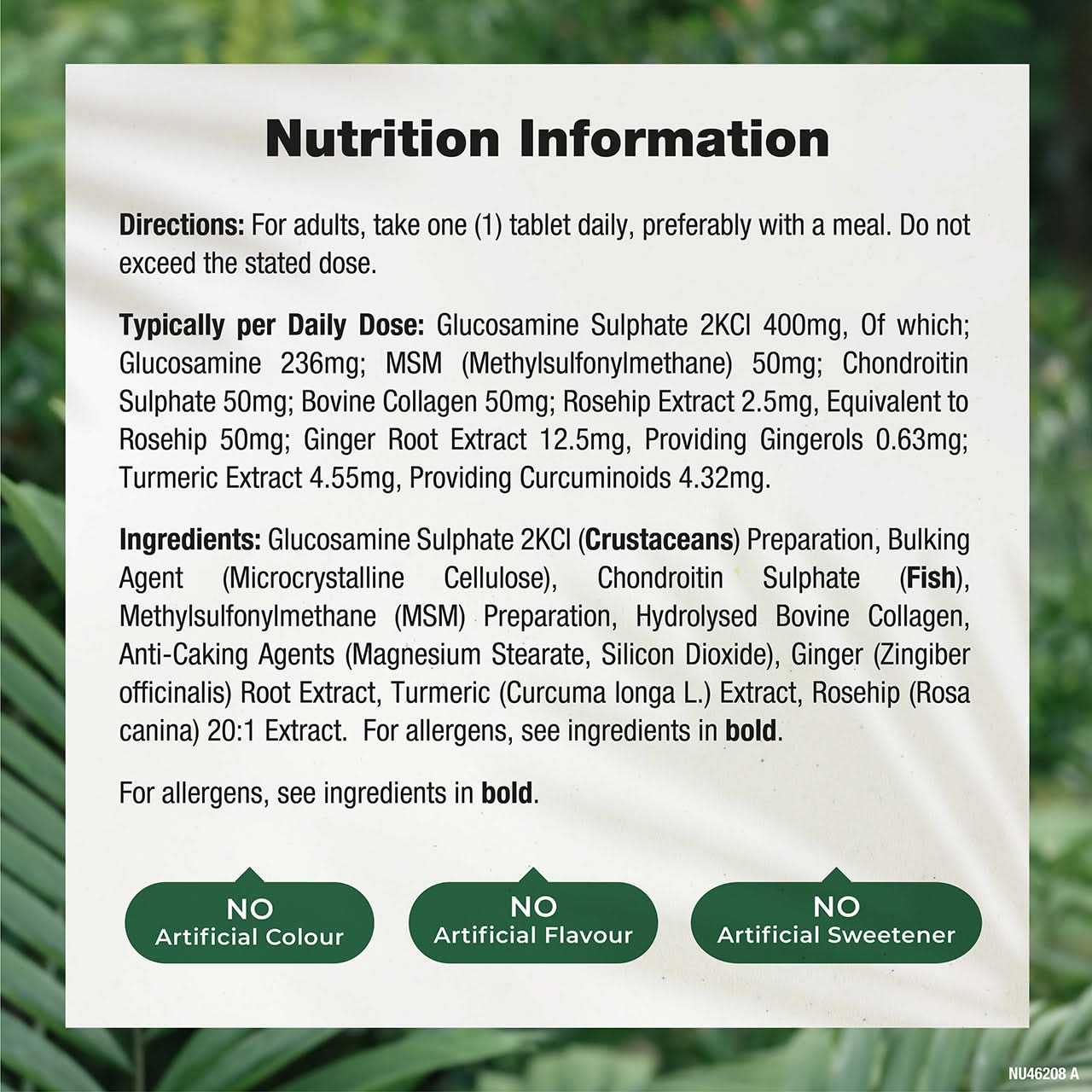 Natur's Truth Glucosamine & Chondroitin Complex - Image 3
