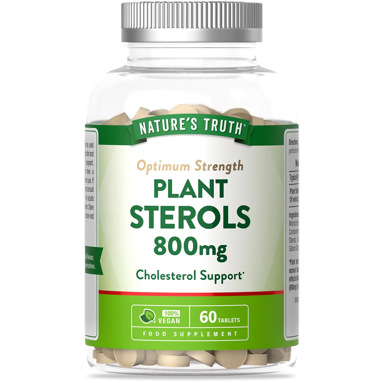 Nature's Truth Plant Sterols 800mg 60 Tablets