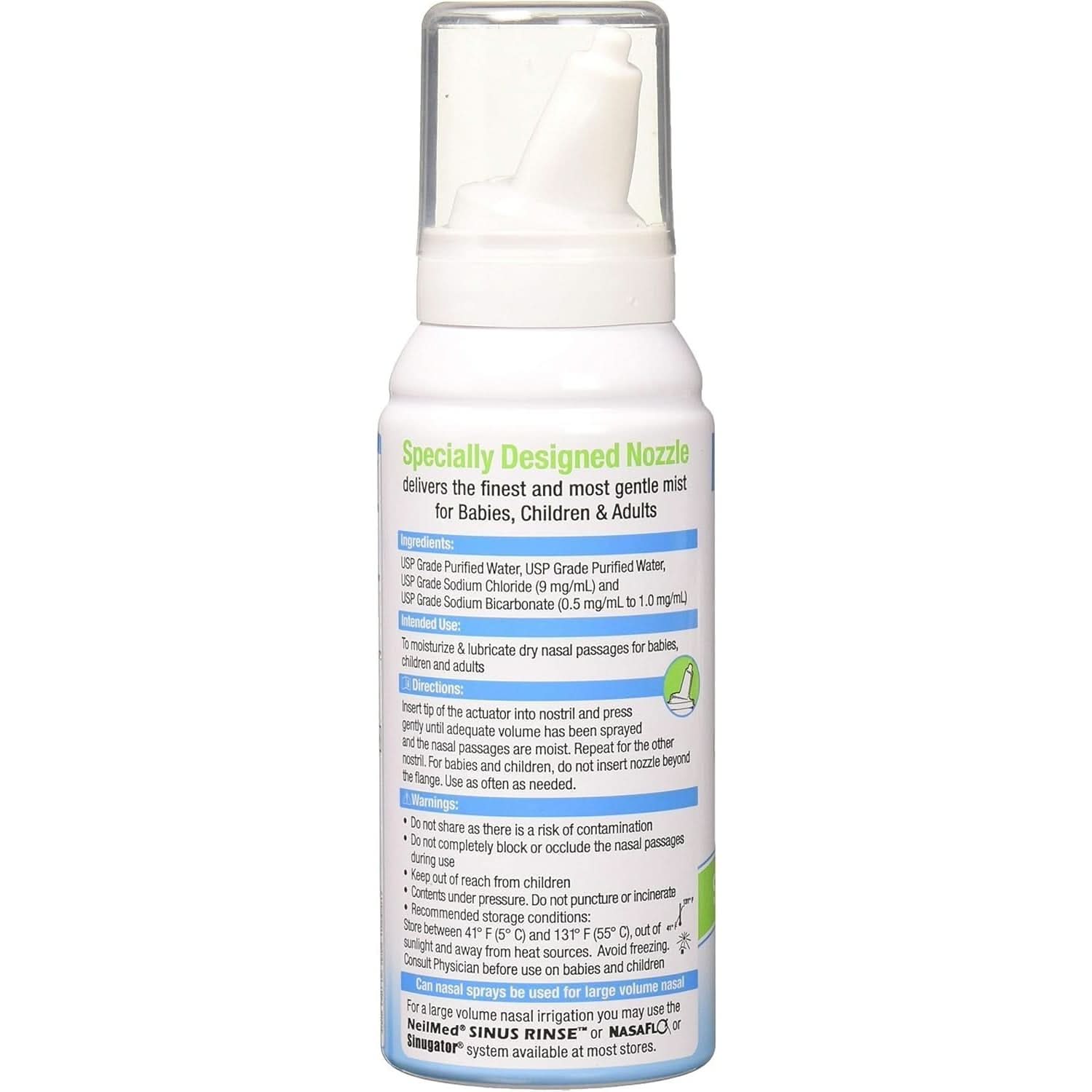 Neilmed Pediamist Isotonic Kids Saline Nasal Spray 75ml - Image 3