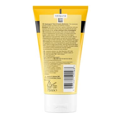 Neutrogena Clear & Soothe Moisturiser 75ml - Image 2