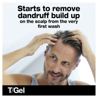 Neutrogena T/Gel Dry Hair Anti-Dandruff Shampoo 250ml - Image 2