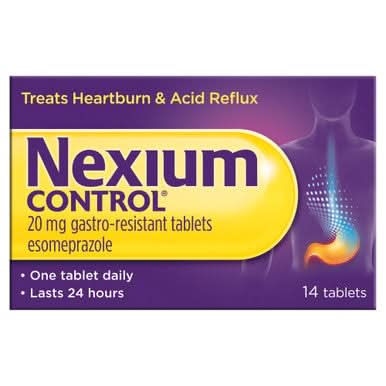 Nexium Control 20mg 14 Tablets