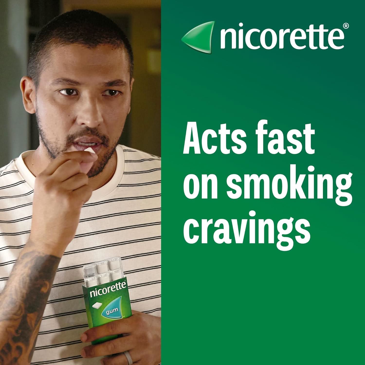 Nicorette Freshmint Gum 2mg 210 Pieces x3 - Image 2