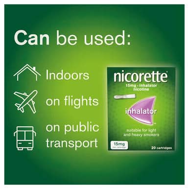 Nicorette Inhalator 15mg 20 Cartridges - Image 2