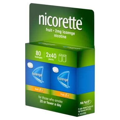 Nicorette Fruit Lozenge 2mg 80 Pack - Image 6