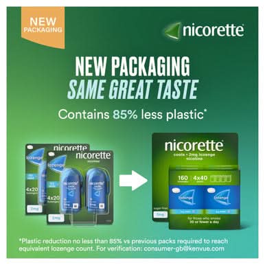 Nicorette Mint Lozenge 2mg 160 Pack - Image 4